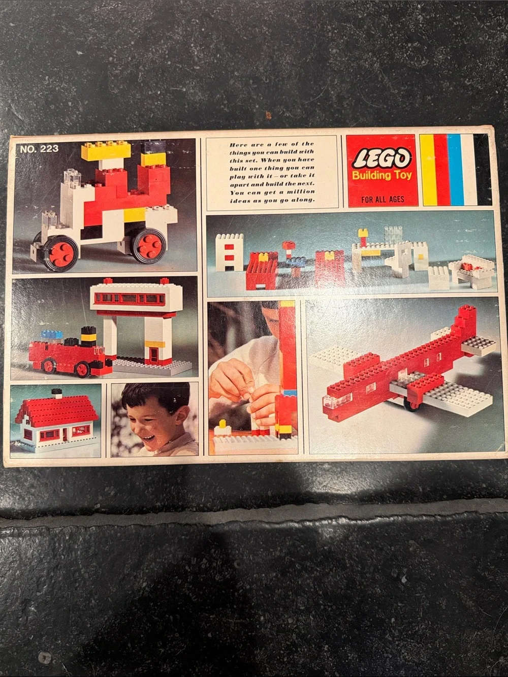 Vintage Lego 223 Adventure Set Complete